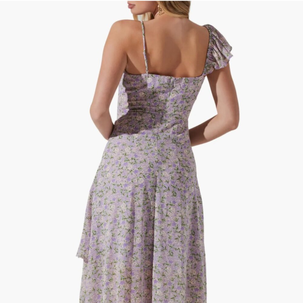 ASTR the Label Camelia Layered Ruffle Dress